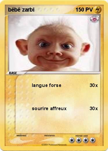 Pokemon bébé zarbi