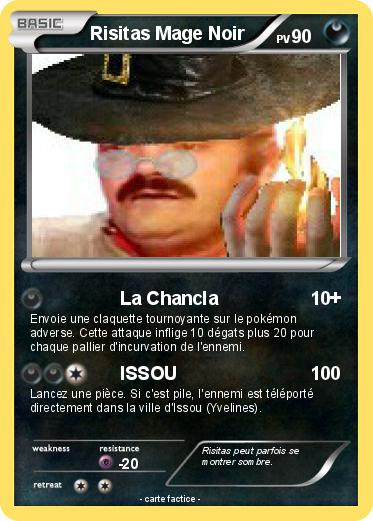 Pokemon Risitas Mage Noir