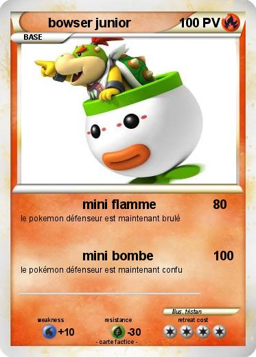 Pokemon bowser junior