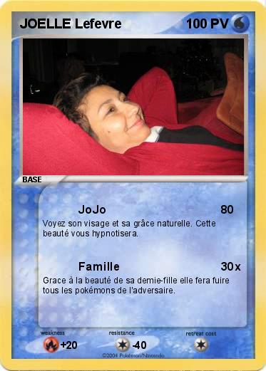 Pokemon JOELLE Lefevre