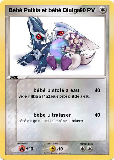Pokemon Bébé Palkia et bébé Dialga