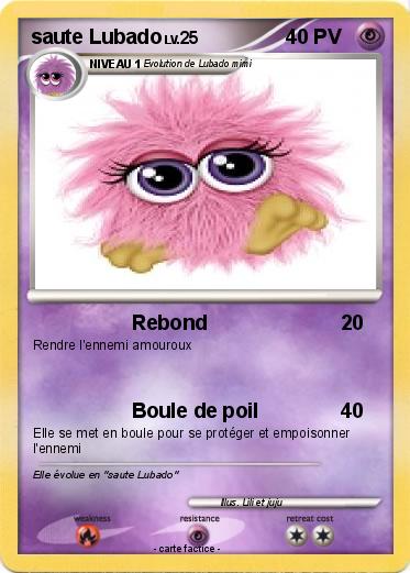 Pokemon saute Lubado