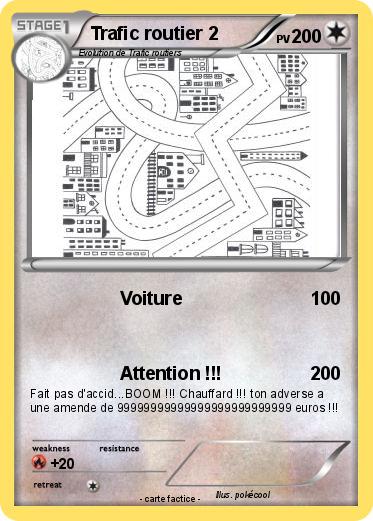 Pokemon Trafic routier 2