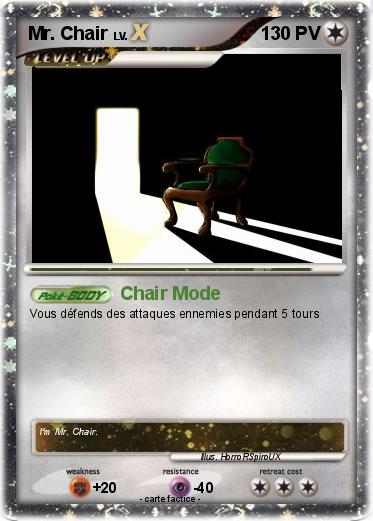 Pokemon Mr. Chair