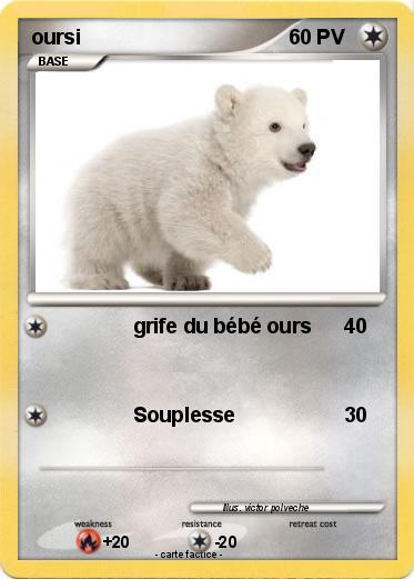 Pokemon oursi