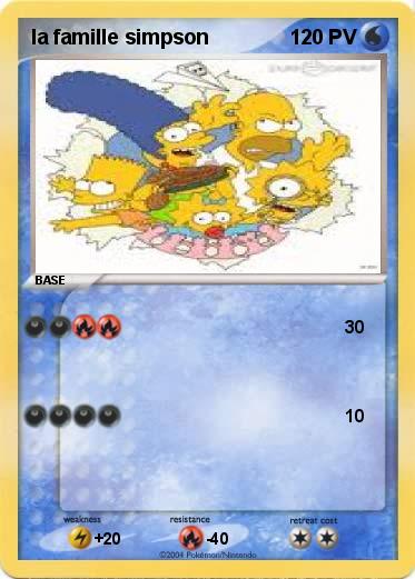 Pokemon la famille simpson