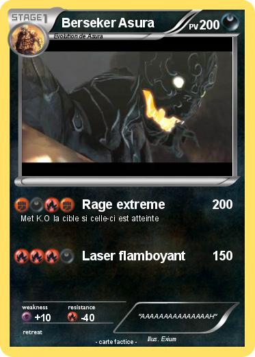 Pokemon Berseker Asura