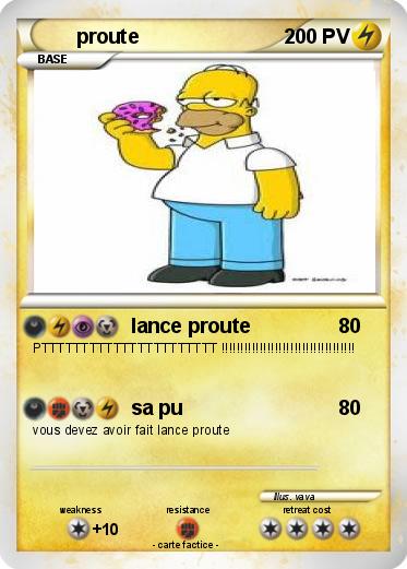 Pokemon proute