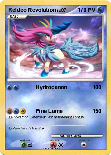 Pokemon Keldeo Revolution