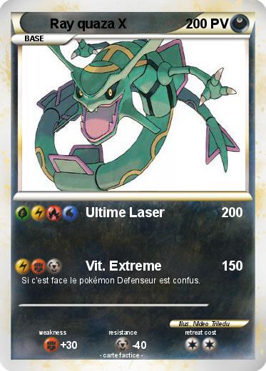 Pokemon Ray quaza X