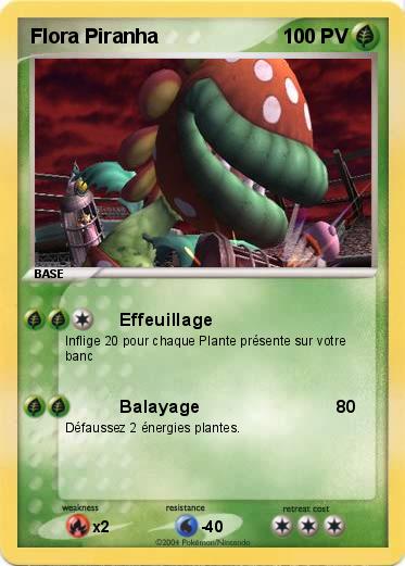 Pokemon Flora Piranha