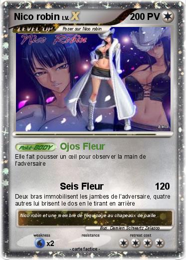 Pokemon Nico robin