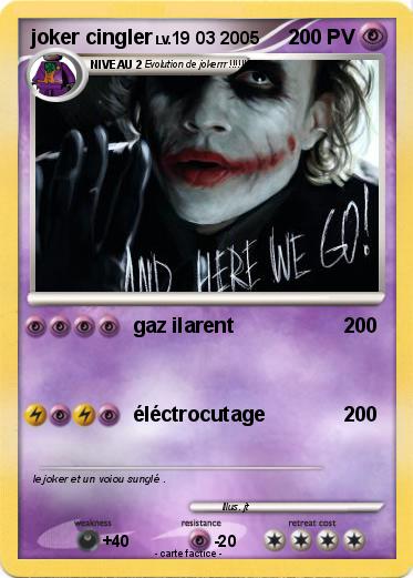 Pokemon joker cingler