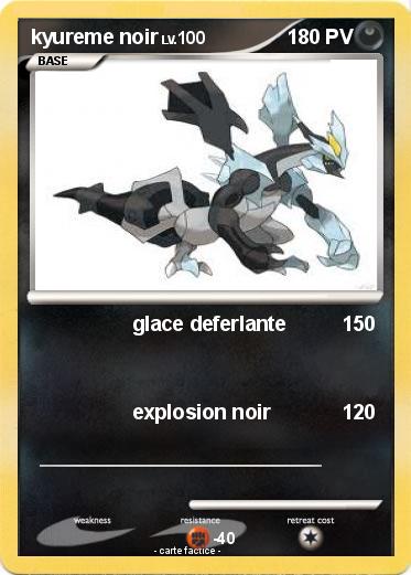 Pokemon kyureme noir