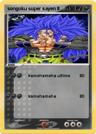 Pokemon songoku super sayen 8