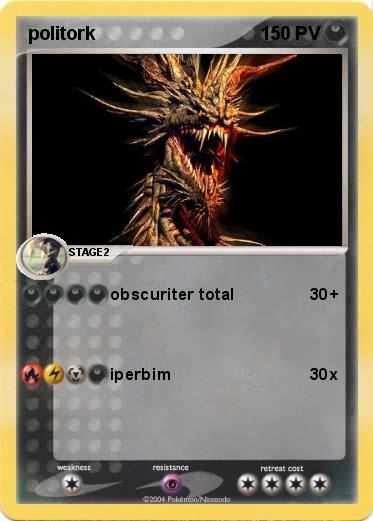 Pokemon politork