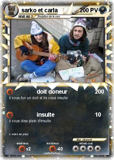 Pokemon sarko et carla