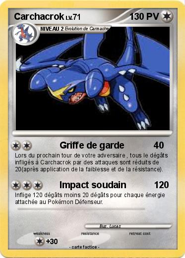 Pokemon Carchacrok
