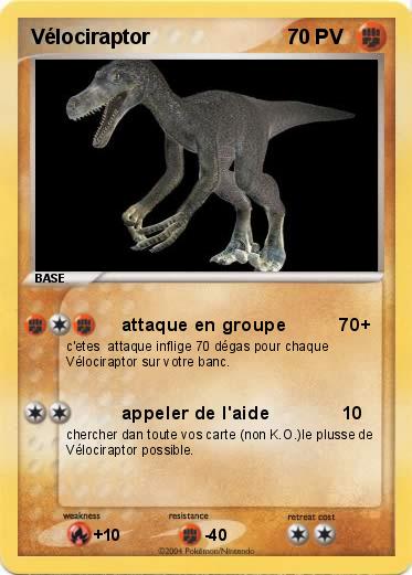 Pokemon Vélociraptor