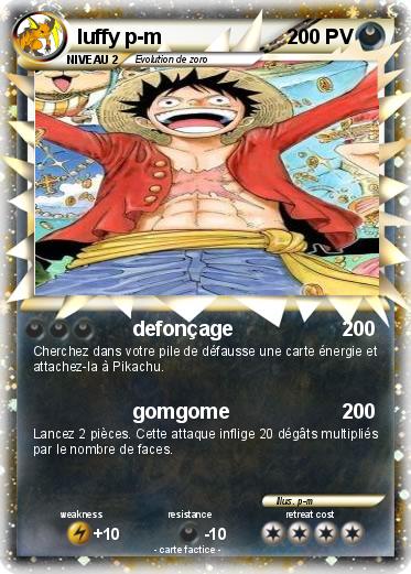 Pokemon luffy p-m