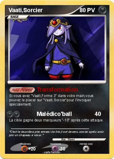 Pokemon Vaati,Sorcier