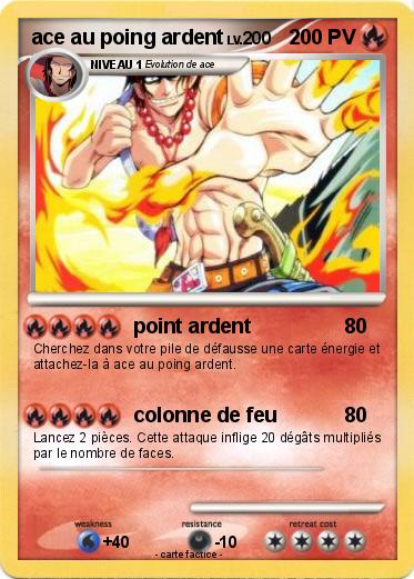 Pokemon ace au poing ardent
