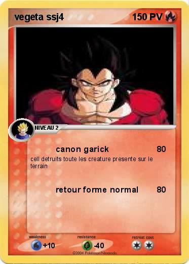 Pokemon vegeta ssj4