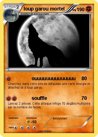 Pokemon loup garou mortel