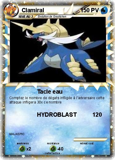 Pokemon Clamiral