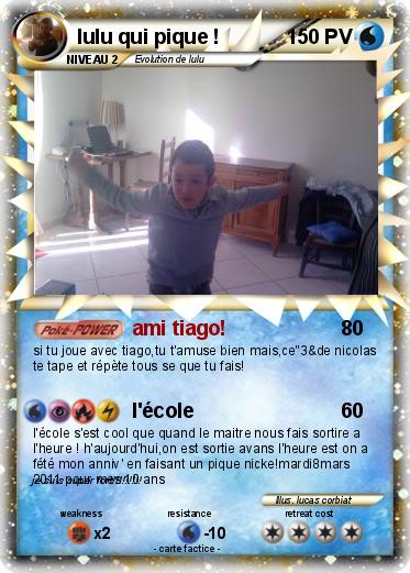 Pokemon lulu qui pique !