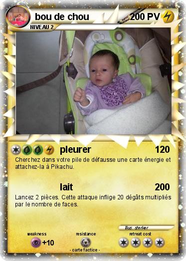 Pokemon bou de chou