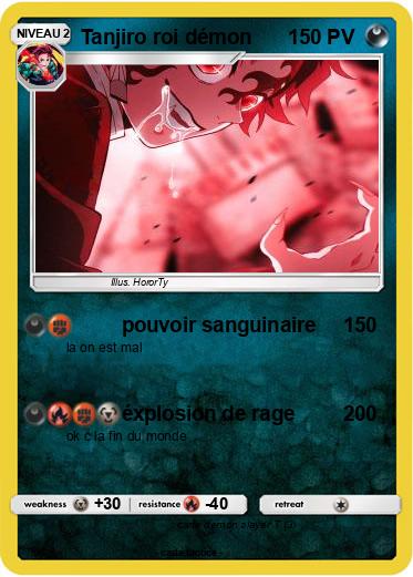 Pokemon Tanjiro roi démon