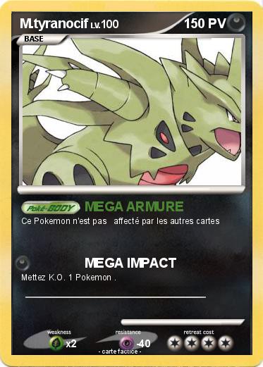Pokemon M.tyranocif