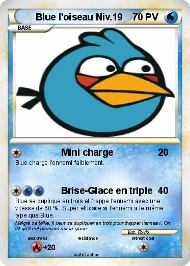Pokemon Blue l'oiseau Niv.19