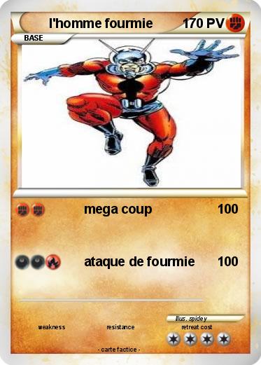 Pokemon l'homme fourmie