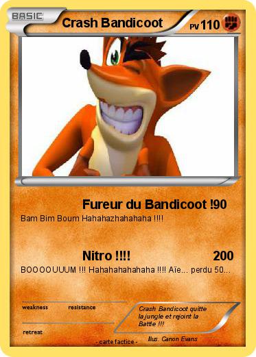 Pokemon Crash Bandicoot