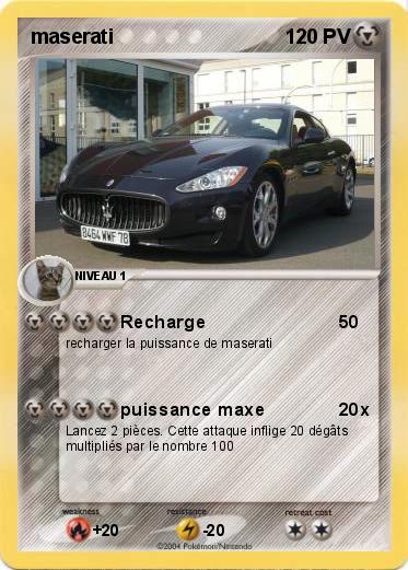 Pokemon maserati