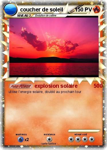Pokemon coucher de soleil