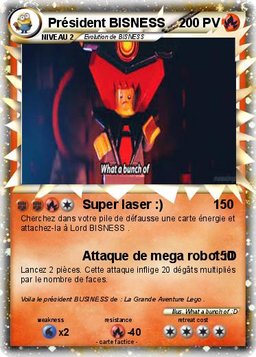 Pokemon Président BISNESS