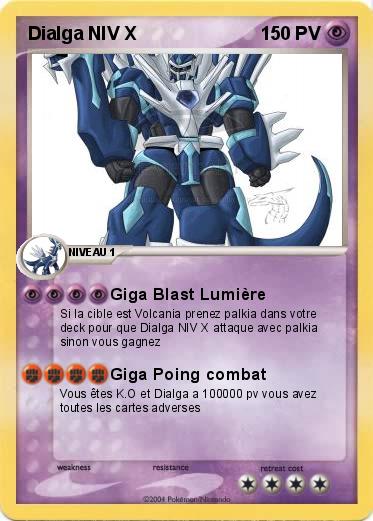Pokemon Dialga NIV X