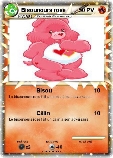 Pokemon Bisounours rose