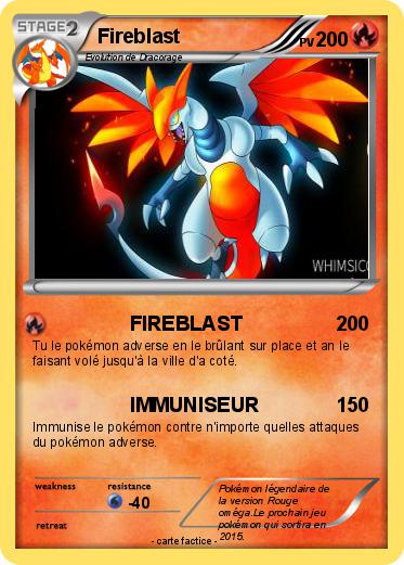 Pokemon Fireblast