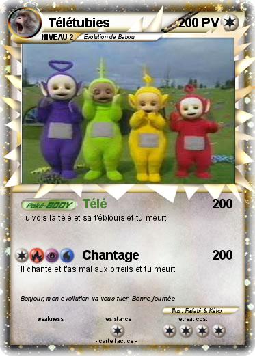 Pokemon Télétubies