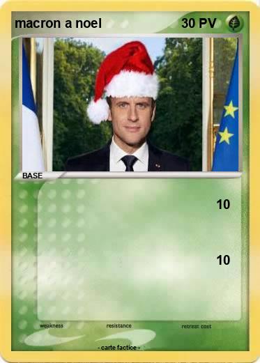 Pokemon macron a noel
