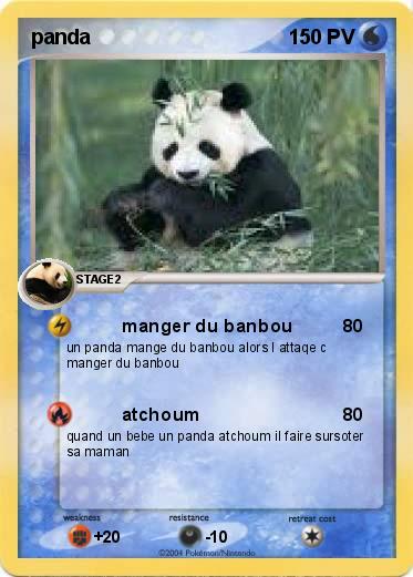 Pokemon panda