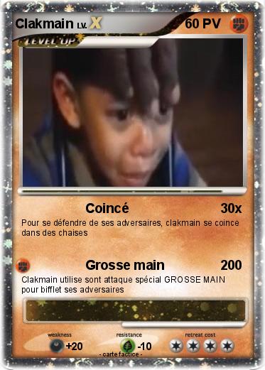 Pokemon Clakmain