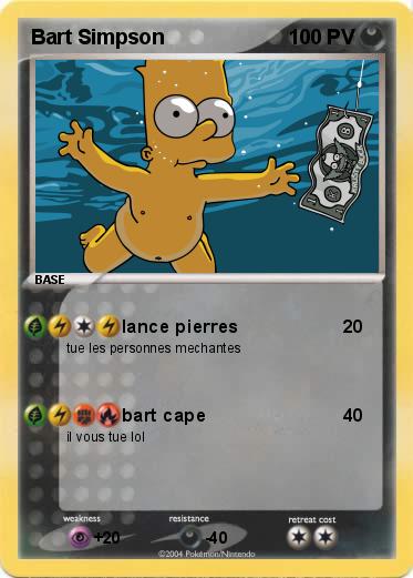 Pokemon Bart Simpson