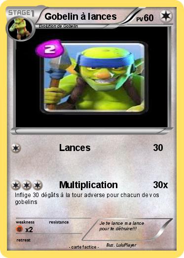 Pokemon Gobelin à lances
