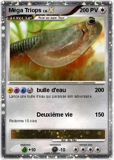 Pokemon Méga Triops