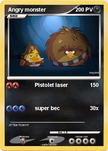 Pokemon Angry monster